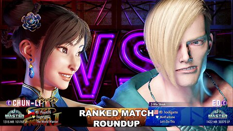 Kuya Kalbo SF6 Ranked Roundup. Chun Li Master Rank [Hori Fight Stick]