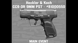 Heckler & Koch – CC9 OR 9MM PST – #81000550