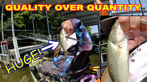 FISHING QUALITY OVER QUANTITY #jesus #fishing #bassfishing #kayakfishing