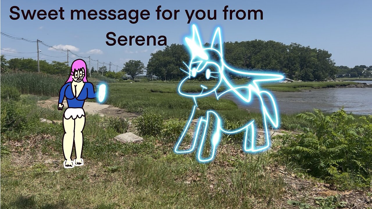 Serena sweet message
