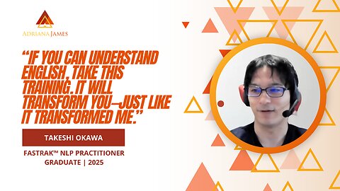 Takeshi Okawa | FasTrak™ NLP Practitioner 2025
