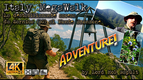 Italy MegaWalk - La destabilizzante ascesa da Sarnico (BG) al Monte Bronzone