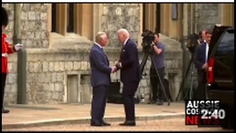 "David Attenborough Narrates Joe Biden's Encounter with King Charles"
