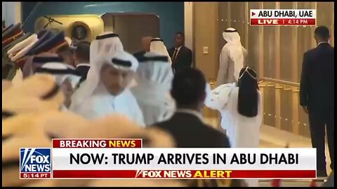 President Trump in UAE on the final leg of this historic Middle East visit.