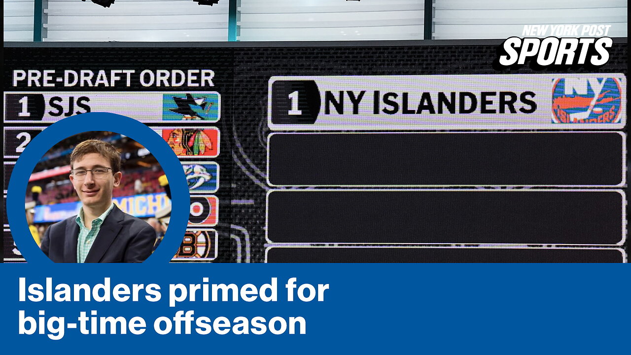 Islanders land No. 1 overall pick in NHL Draft Lottery stunner