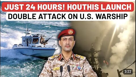 Houthis go Balistic!! Just 24hrs launch second wave Attack.