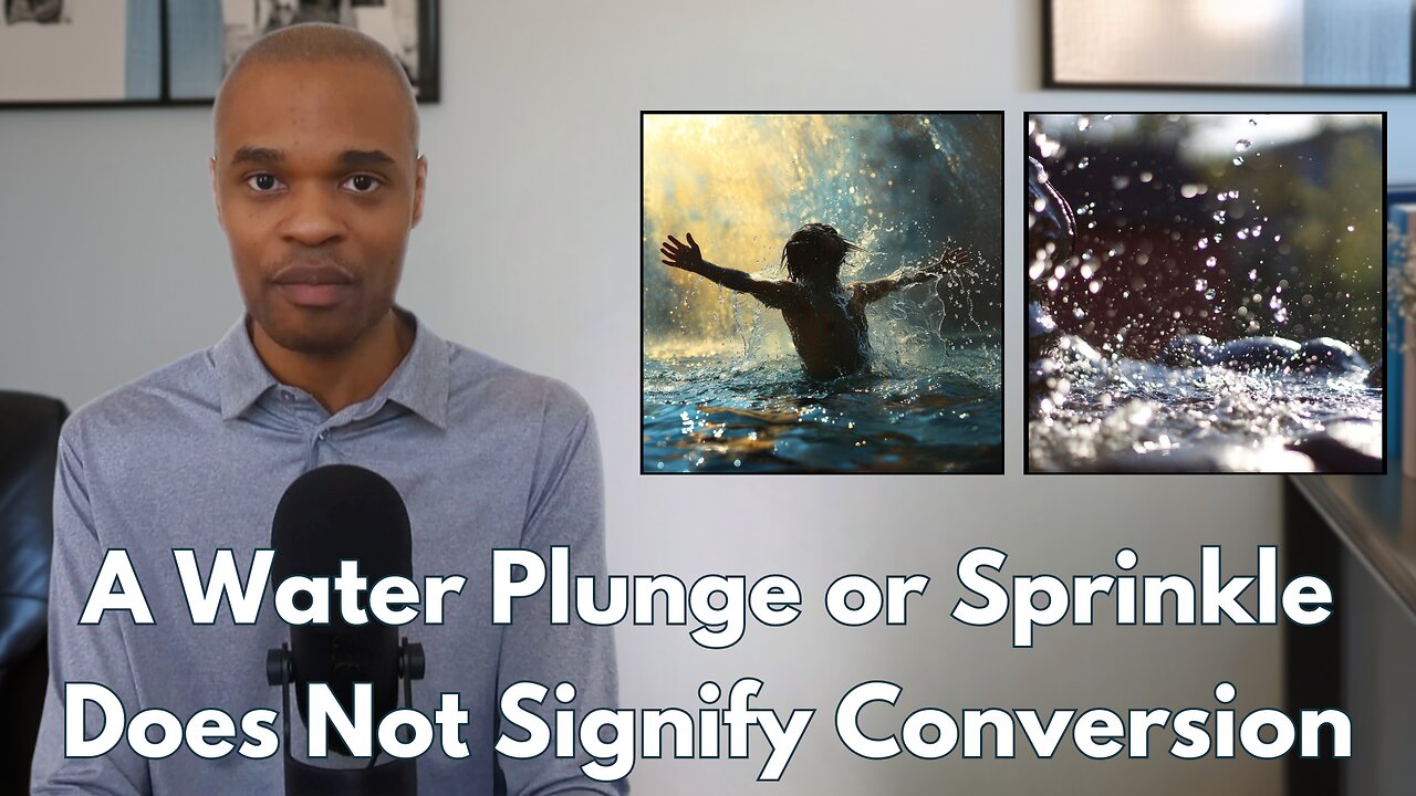 Water Baptism Is Not Sound Doctrine