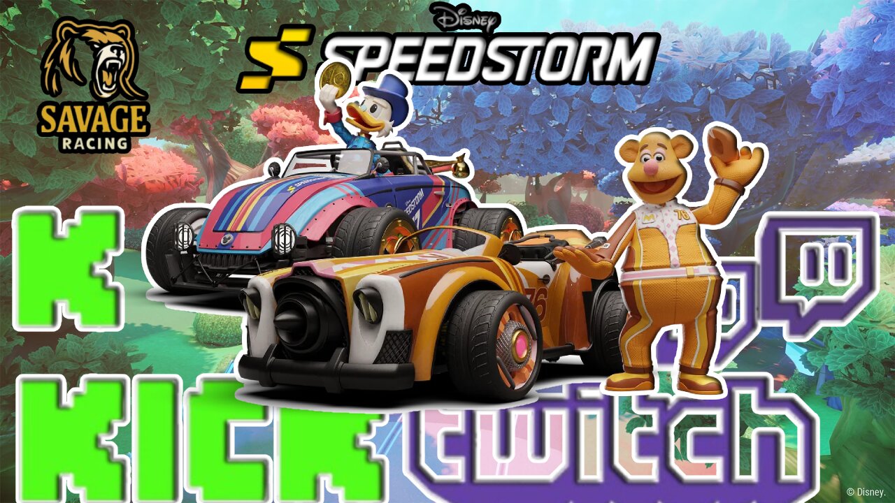 🏆 Fozzie: Unranked to Champion LIVE! | Disney Speedstorm Savage Racing
