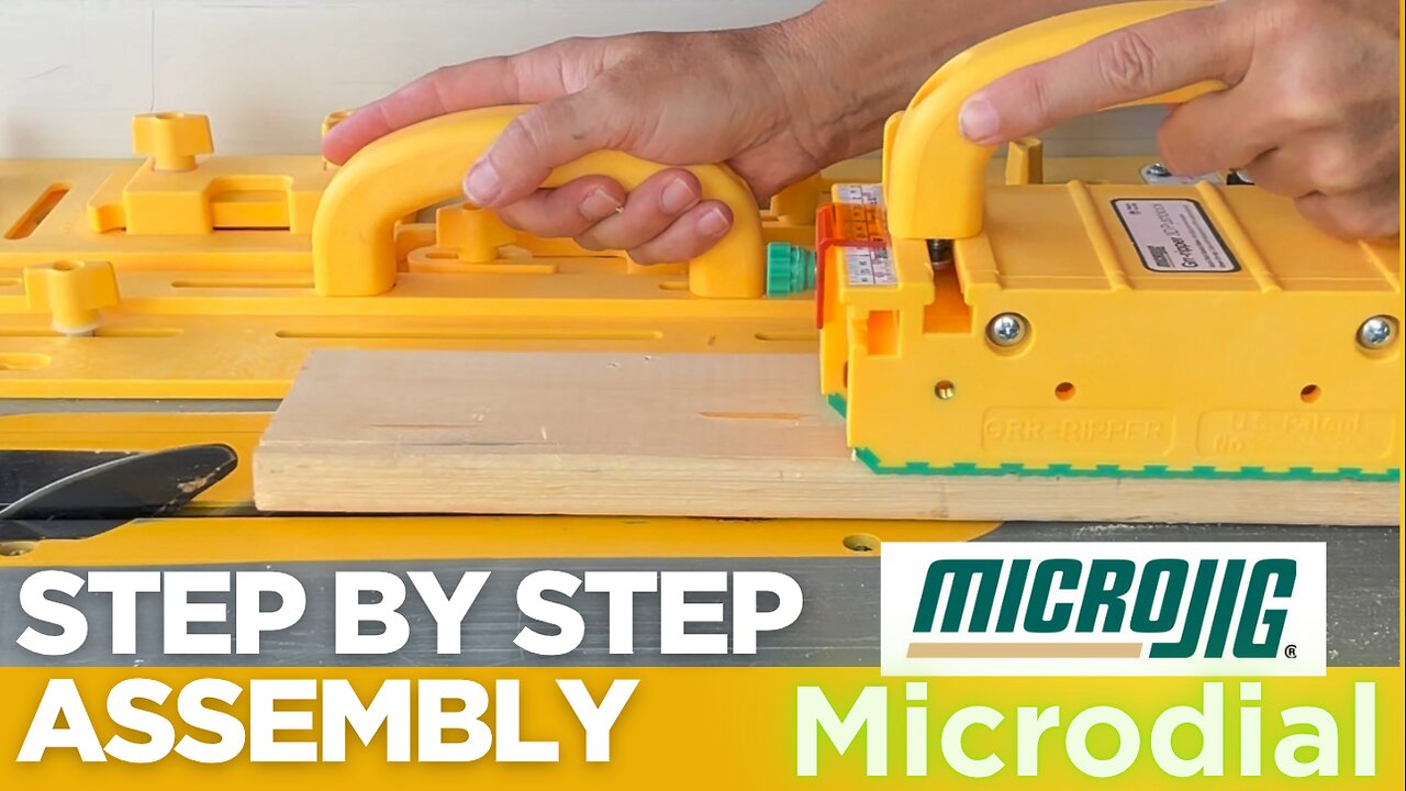 How to Assemble the MicroJig MICRODIAL Tapering Jig | Step-by-Step How To Guide