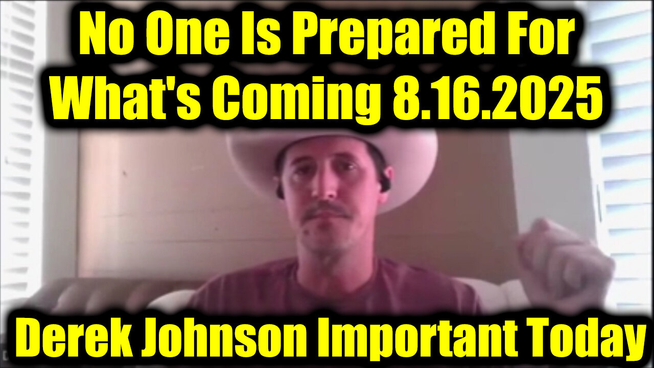 Important Today. 8-16-25-AT-2PM-CST-05T-EST #TRUTH