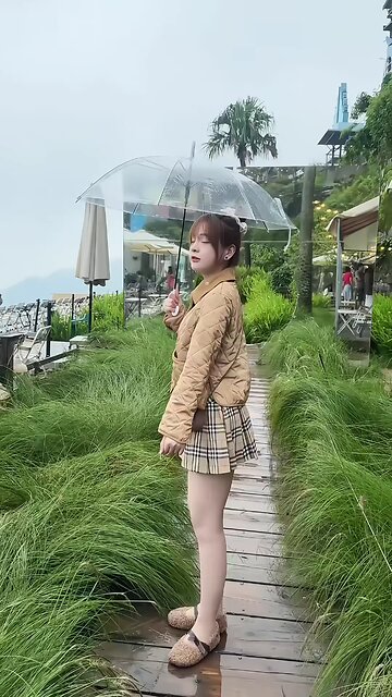 after the rain only me