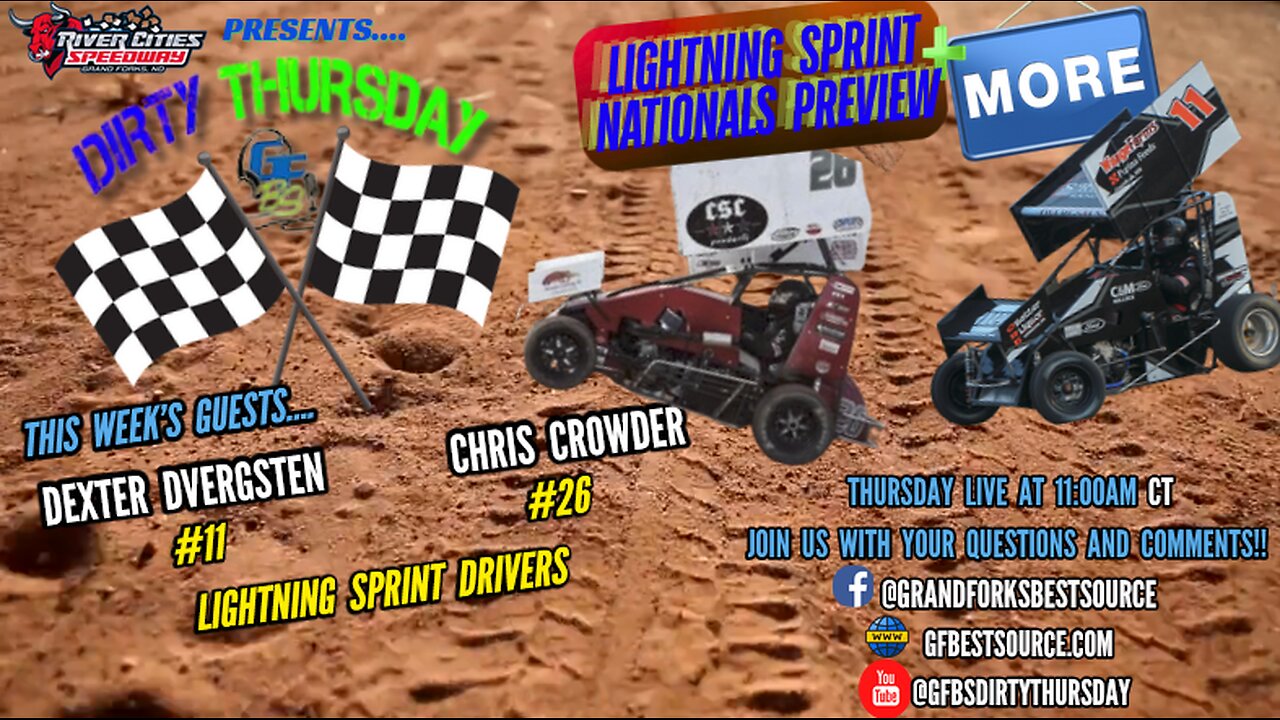 RCS DIRTY THURSDAY - w/Dexter Dvergsten, Chris Crowder, Brent Sexton, Grant Sexton, Braydin Collie