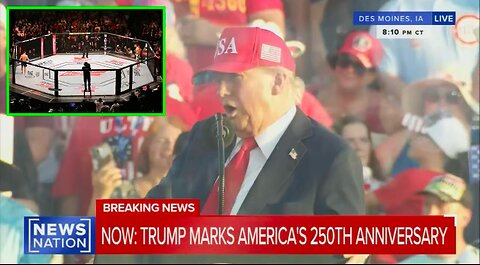 Trump will host a UFC CHAMPIONSHIP FIGHT at the White House for America’s 250th year celebration