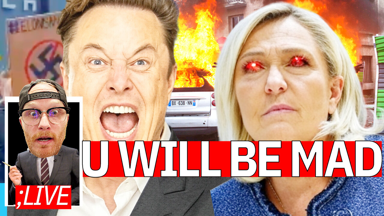 Le Pen getting TRUMP Treatment! Elon MUSK and TESLA under ATTACK over the WEEKEND