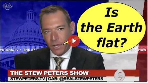 "Stew Peters Dares to Ask: Is Earth Flat? Bold Insights from a Trillion-Dollar Query"