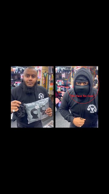 Masked Islamic thugs under message "No Face No Case" roamed London w/ no backlash with cops [OUTLAW MASKS!!!]