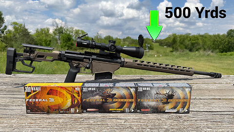 Federal 300WM ammo - Fusion, Trophy Copper, Berger