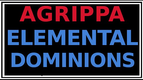 The Virtues of the Elements: Agrippa's Three Books of Occult Philosophy