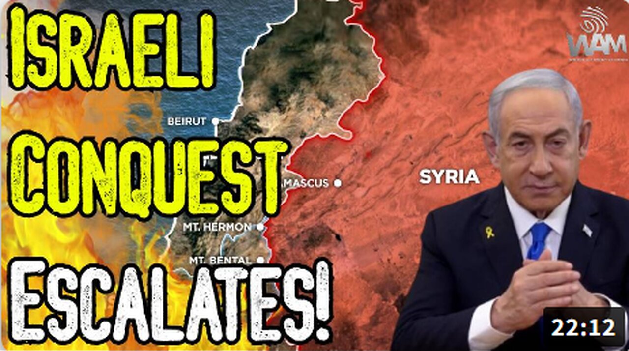 ISRAELI CONQUEST ESCALATES! - Syria to Be ANNEXED? - Nursery School Bombed In Lebanon