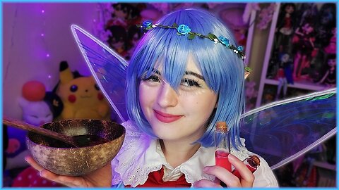Waking up in the fairy realm 🧚_♀️✨ Potion making & healing (energy removal, mouth sounds) ♡ RP - bubblegum whispers asmr ★彡