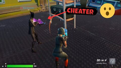 I Played With a Cheater Kid in Fortnite...😳