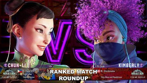 Kuya Kalbo SF6 Ranked Match Roundup. Chun Li Master Rank [Hori Fight Stick]