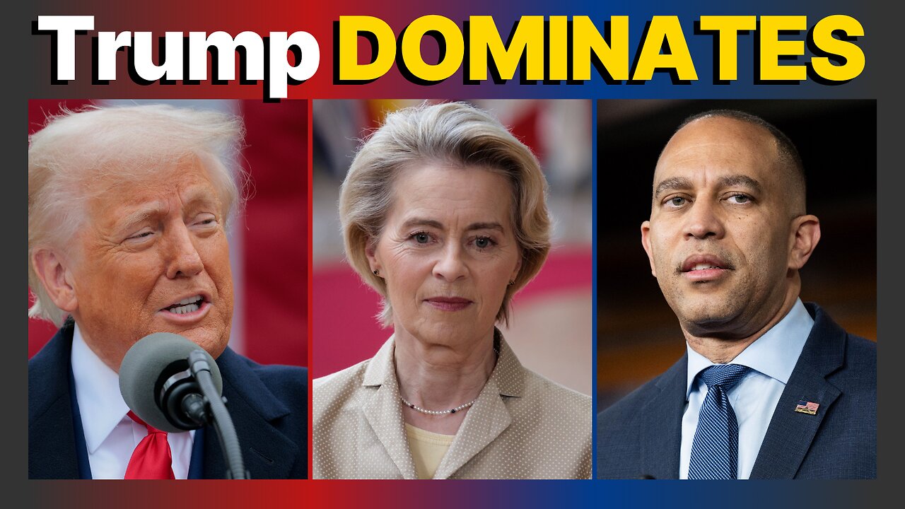 Democrats crushed by WSJ Poll as Trump DOMINATES the EU with MAJOR TRADE AGREEMENT