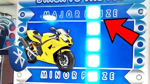 WON A MOTORCYCLE FROM STACKER! Arcade Games
