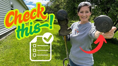 What's Wrong with my DeWalt Trimmer? CHECK THIS if your String Trimmer is off Balance Wobbly Shaky