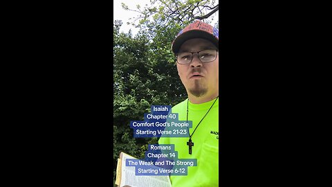 Starting in Isaiah then Romans final in Ephesians