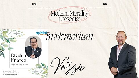 Modern Morality - In Memorium