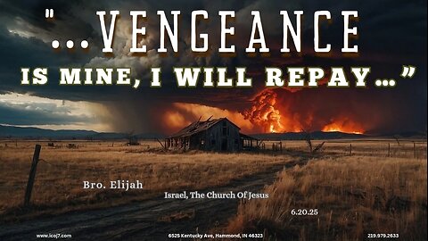 VENGEANCE IS MINE, I WILL REPAY