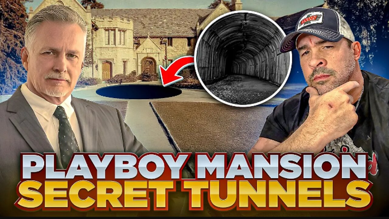 The Playboy Mansions Secret Tunnels..Inside Hugh Hefners Dark & Hidden Underground World
