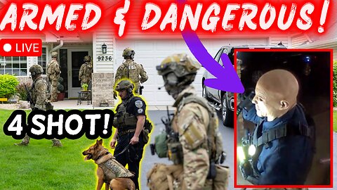 🔴 BREAKING: 4 SHOT! LIVE MANHUNT for Lawmaker Assassin – Vance Boelter Armed & Dangerous!