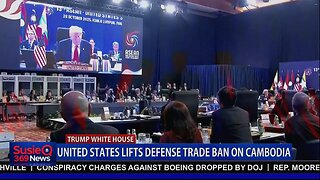 U.S. LIFTS DEFENSE TRADE BAN ON CAMBODIA