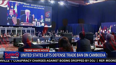 U.S. LIFTS DEFENSE TRADE BAN ON CAMBODIA