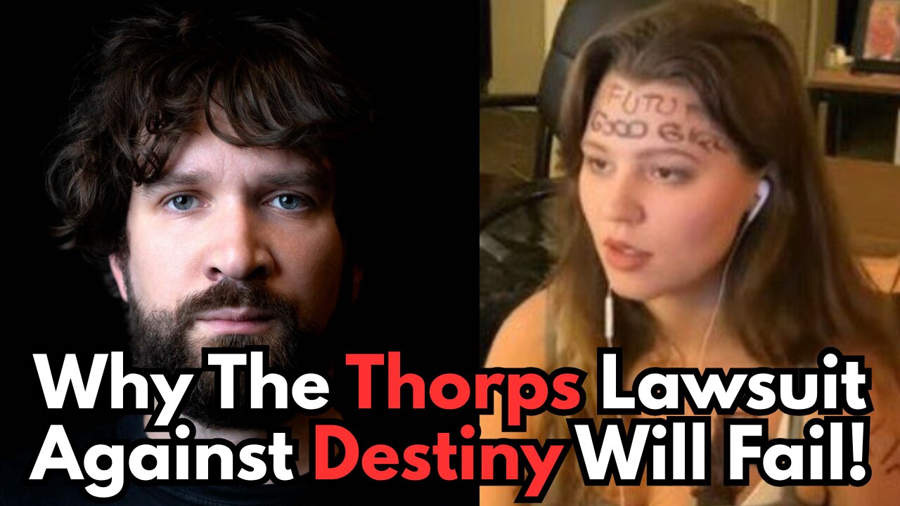 Destiny Talks Law Suit Against Him Details & Proof Thorps Defamed Themselves