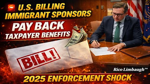 💸 SPONSORED AN IMMIGRANT ❓ NOW YOU COULD OWE THE GOVERNMENT THOUSANDS 💸 | Rico Limbaugh