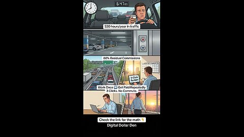 The Commute Tax: 520 Hours a Year in Traffic vs. 80% Residual Income
