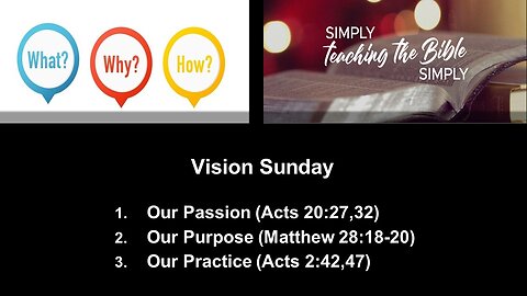 2026 Vision Sunday