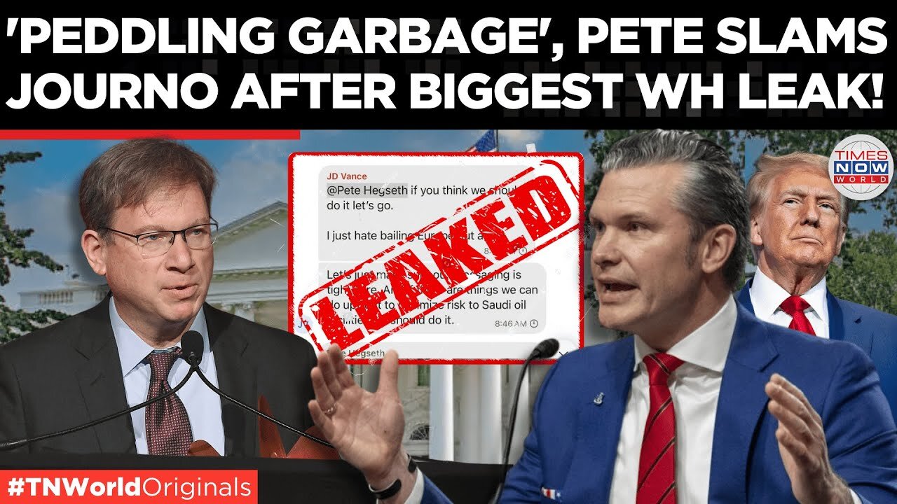 ‘A Total Fraud!’: Hegseth Crushes Journalist Over False War Plan Allegations! | Times Now World