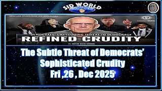 The Subtle Threat of Democrats’ Sophisticated Crudity