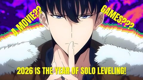 Solo Leveling News! Three Games! A Movie In 2026! Season 3 Update!
