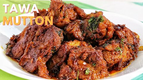 How to Make Tawa Mutton Fry