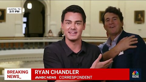 Alex Stein CRASHES NBC News