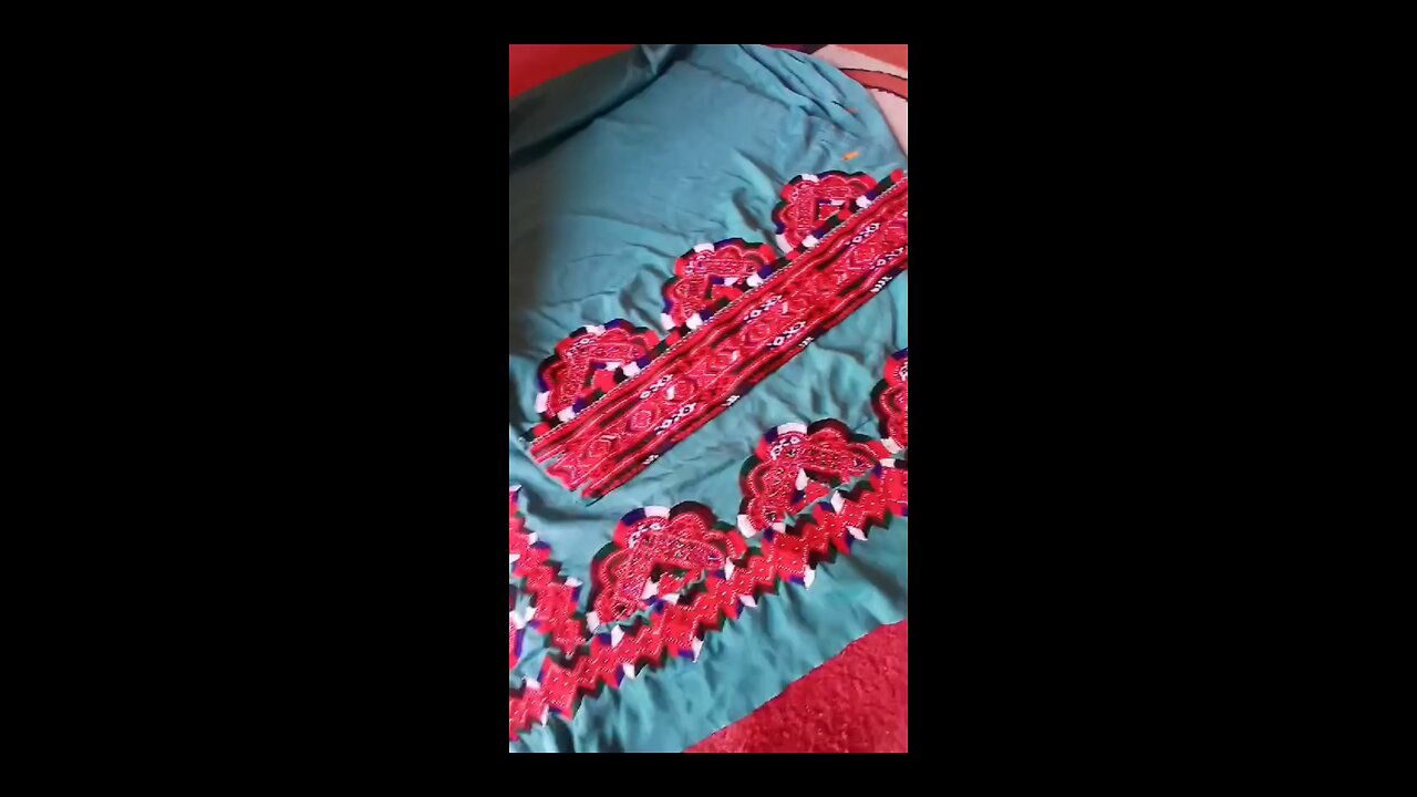 Amazing Balochi fully handmade complete dress