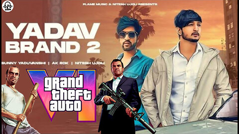 Yadav brand official video | ft.(GTA5 gameplay) Attitude song and GTA6