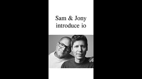 Sam & Jony Introduce "io" – A New Chapter Begins