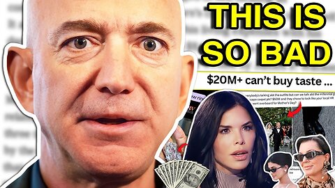 JEFF BEZOS WEDDING WAS A MESS (protestors, dress drama + more)