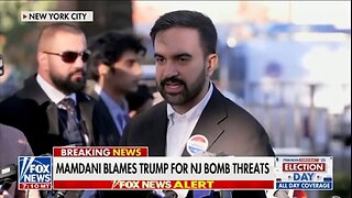 Mamdani BLAMES TRUMP For Bomb Threats Targeting Polling Sites In NJ